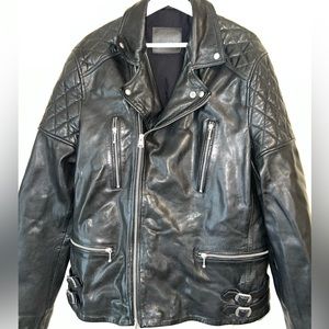 Allsaints Leather biker jacket